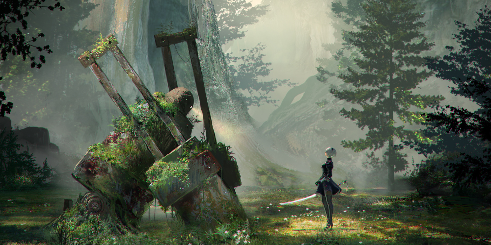 Nier Automata art